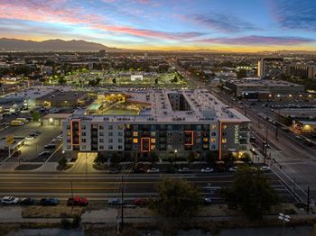 Property aerial view
